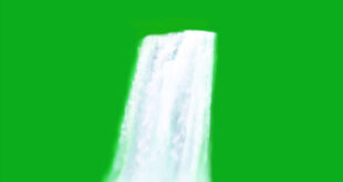 Green Screen Waterfall No Copyright Video Footage | Heavy Waterfalls Green Screen Background