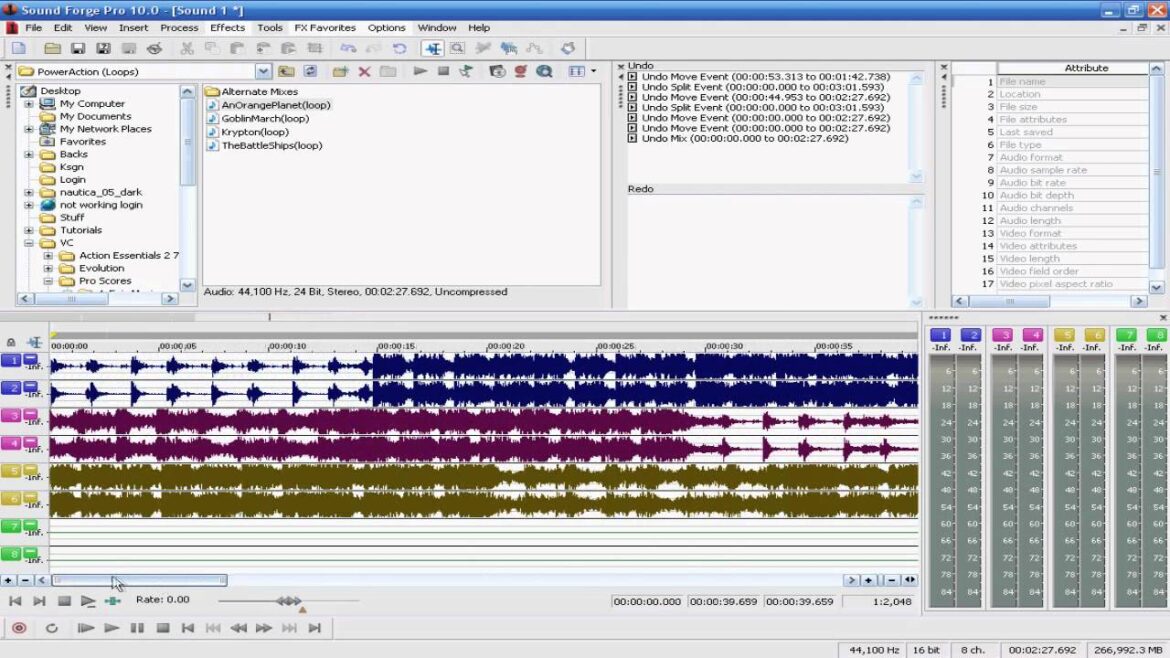 SONY SOUND FORGE Audio Studio Editing Software Tutorials SONY SOUND FORGE Audio Studio Editing Software Tutorials