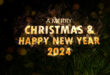 A merry christmas and happy new year 2024 wishes for whatsapp