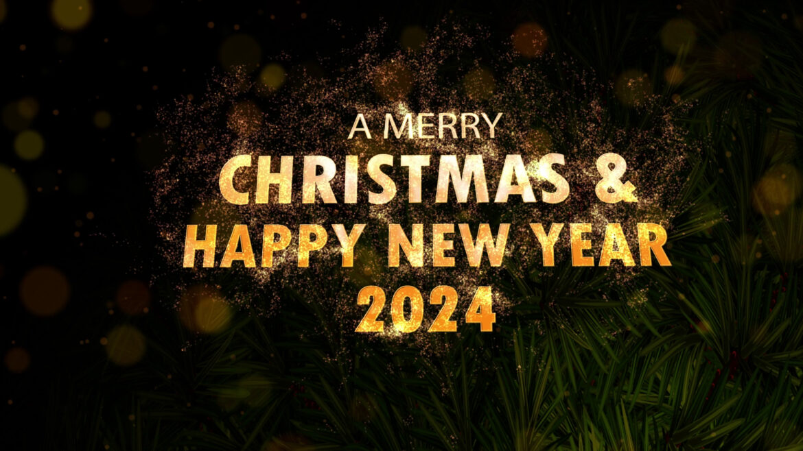 A merry christmas and happy new year 2024 wishes for whatsapp