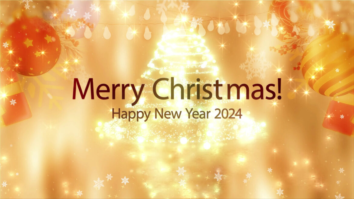 Merry Christmas and Happy New Year 2024 Video Greeting Message Merry Christmas and Happy New Year 2024 Video Greeting Message