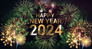 Happy New Year 2024 Wishes Blue Screen and Black Screen Video Effects HD
